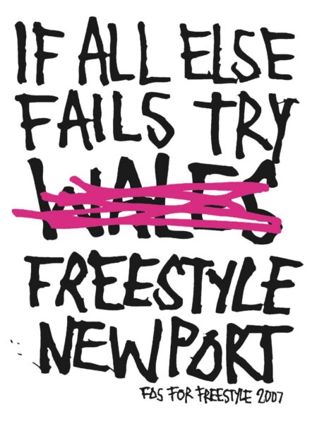 Freestyle banner